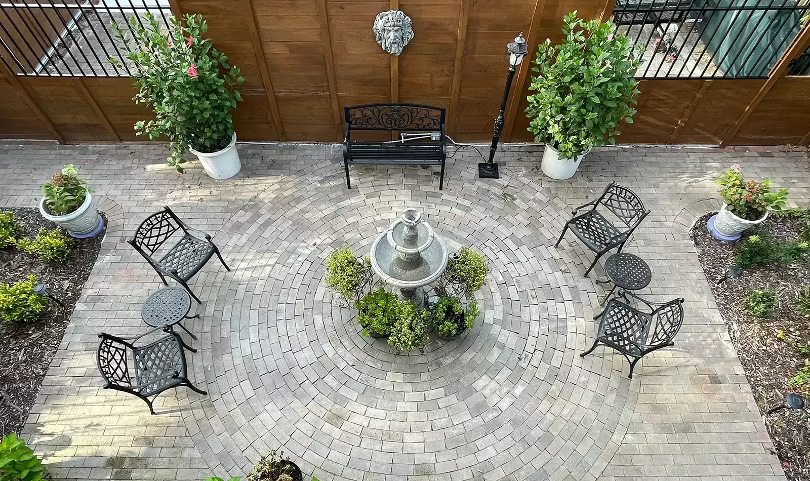 private patio